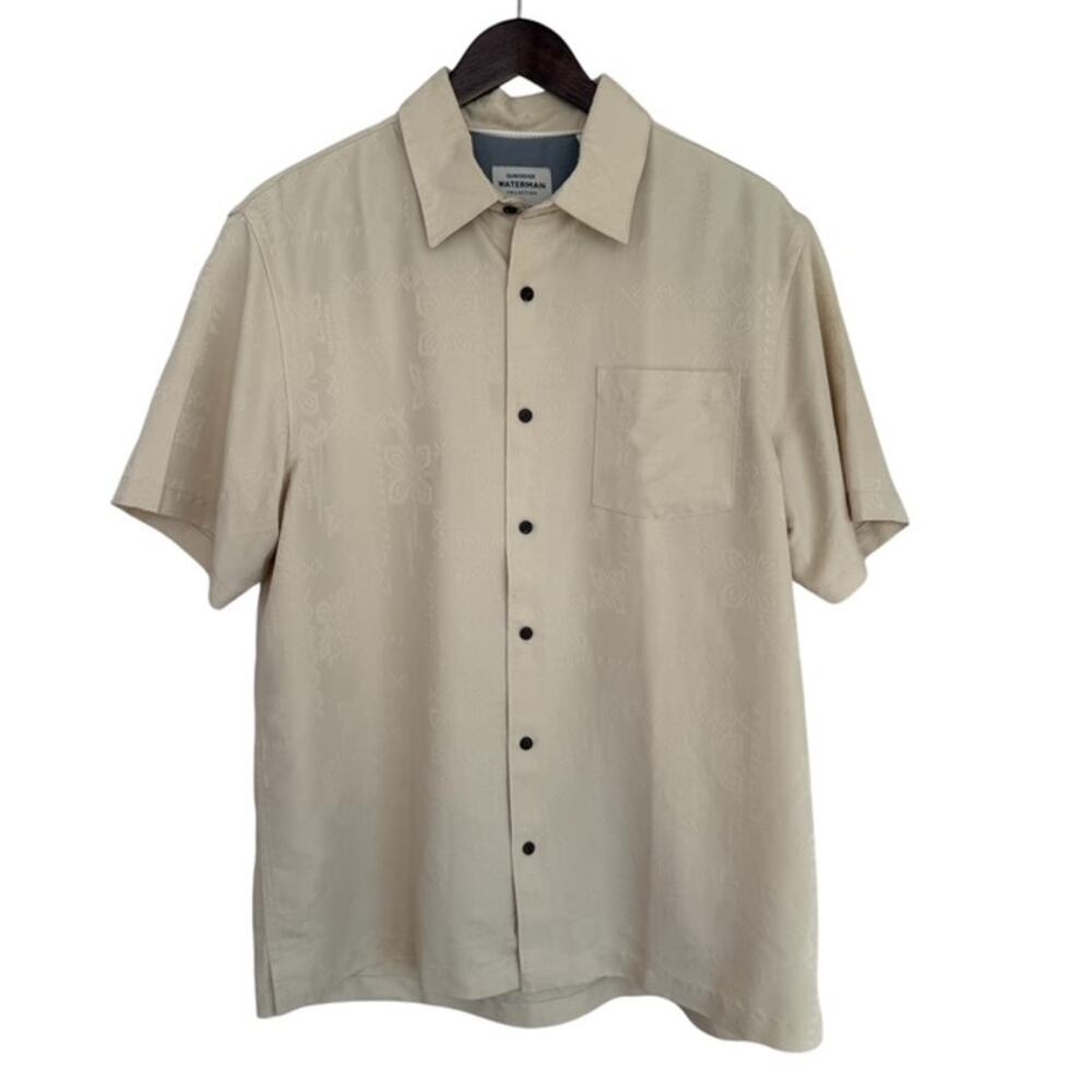 Quiksilver Waterman Collection Comfort Fit Button Up Shirt - XL